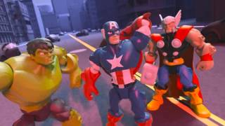 MARVEL  SUPER HERO MASHERS MOVIE 720P 60F [upl. by Annayi630]