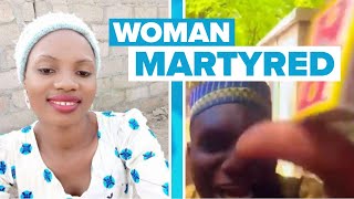 Report Muslim Mob Stones Burns Christian Woman in Nigeria Over False Blasphemy Claim [upl. by Ireva]