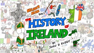 The History of Ireland in 11 Minutes Remastered  Manny Man Does History [upl. by Maggee]