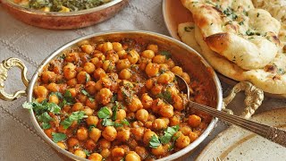 Chana Masala Recipe • Chickpea Curry Recipe • Chole Bhature Recipe • How To Make Chickpeas Recipe [upl. by Rehctelf398]