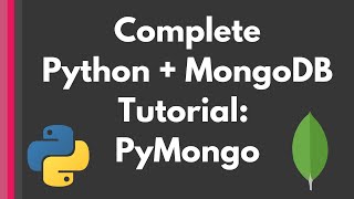 Complete Python  MongoDB tutorial PyMongo indepth for beginners [upl. by Nnailuj]