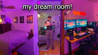 Building My DREAM Room MAKEOVER  TRANSFORMATION [upl. by Hanny]