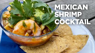 Rick Bayless Mexican Shrimp Cocktail [upl. by Eecyac]