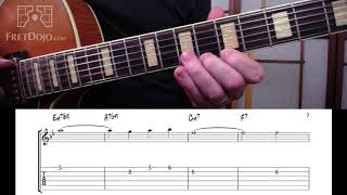 Stella By Starlight  Learn The Melody  Jazz Guitar Lesson [upl. by Nesyrb]