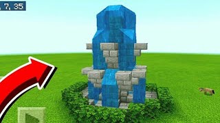 How To BUILD A WATER FOUNTAIN in Minecraft 116 [upl. by Ongun]