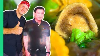 Presidential Food Tour Duterte’s Favorite Carendaria and the MOST UNIQUE food in Davao [upl. by Borlow]