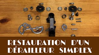 Comment restaurer un dérailleur Simplex Prestige [upl. by Rubma]