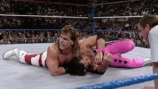 Bret Hart vs Shawn Michaels from WWE Survivor Series 112592 [upl. by Mich]