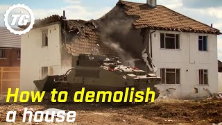 How to Demolish a House  Top Gear  BBC [upl. by Bywaters]