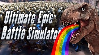 SANTA VS ZOMBIES  Ultimate Epic Battle Simulator Gameplay [upl. by Bard120]