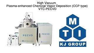 High Vacuum Plasmaenhanced Chemical Vapor Deposition CCP type  VTCPECVD [upl. by Leonelle]