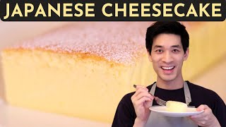 The FLUFFIEST Japanese Cheesecake Recipe UNCLE TETSU  Soft amp Light Dessert  Danlicious [upl. by Dlaniger294]