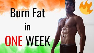 FASTEST way to lose BELLY FAT for Indians [upl. by Burwell]