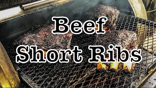 🐂 Beef Short Ribs  📱IG pitmasterorelle [upl. by Kari]