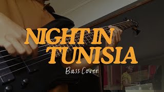 NIGHT IN TUNISIA JESÚS MOLINA  BASS COVER [upl. by Assenaj554]