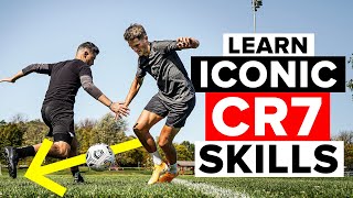 5 iconic CR7 skills every dribbler should know  Learn football skills [upl. by Marna]