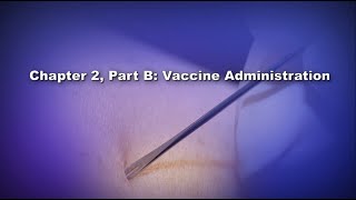 Chapter 2 Part B Vaccine Administration [upl. by Hamford]