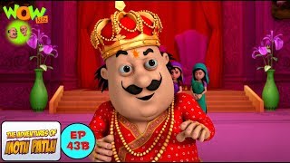 Motu Patlu Cartoons In Hindi  Animated cartoon  Prince Motu Wow Kidz [upl. by Malachi]