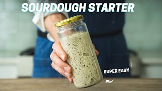 Easy Sourdough Starter Guide [upl. by Barthol]