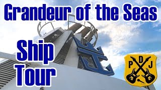 Grandeur Of The Seas Ship Tour 2018  Our Narrated Video Tour  Royal Caribbean  ParoDeeJay [upl. by Kitarp340]