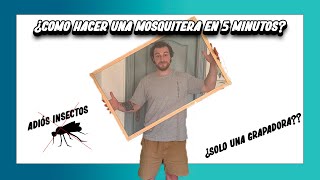 Como HACER una MOSQUITERA en 5 MINUTOS [upl. by Floyd]