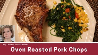 Oven Roasted Pork Chops [upl. by Alleram]