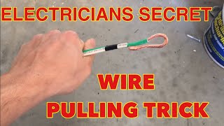 Electrical Wire pulling secret string move [upl. by Shoshana]