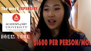 Academy of Art University most Expensive Dorm tour [upl. by Enihpesoj670]