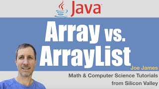 Java Array vs ArrayList Difference [upl. by Nnil]