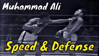 Muhammad Ali  Speed amp defensive skills [upl. by Ahsiaa]