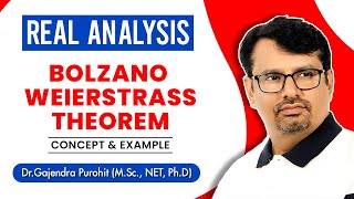 Real Analysis  Bolzano Weierstrass Theorem  Proof [upl. by Atilam]