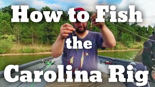 How to Fish the Carolina Rig  Bass Fishing [upl. by Treblah331]