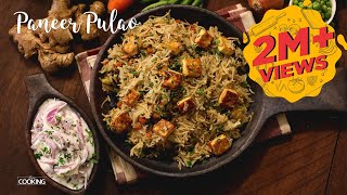 Paneer Pulao  Paneer biryani recipe  How to make Paneer Pulao  Pulao Recipes  Rice Recipes [upl. by Redep]