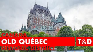 Historic District of Old Québec Tourist Guide 🇨🇦 Canada [upl. by Onitrof217]