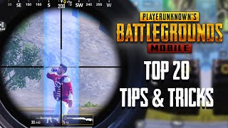 Top 20 Tips amp Tricks in PUBG Mobile  Ultimate Guide To Become a Pro 17 [upl. by Aedrahs]