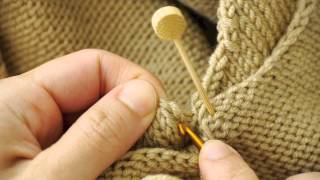 How to Attach Sleeves Using Crochet Hook [upl. by Hadleigh]