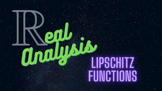 Lipschitz functions [upl. by Nonnah998]