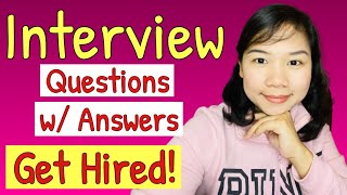 Sample INTERVIEW Questions for Teachers Teacher Interview Tips  Alissa Lifestyle Vlog [upl. by Nagol441]