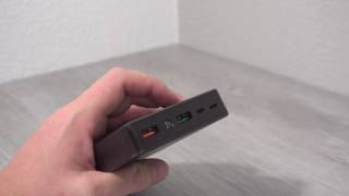 AUKEY 20000mAh Portable Charger With Quick Charge 30 Unboxing amp Review [upl. by Higinbotham848]