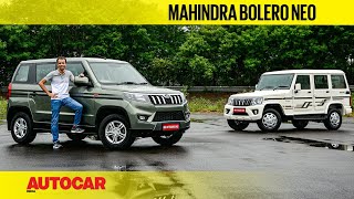 2021 Mahindra Bolero Neo review  Out goes the TUV300 in comes the Bolero Neo  Autocar India [upl. by Jennings]