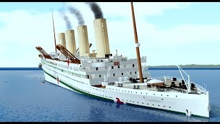 Roblox Britannic Sinking Time lapse [upl. by Dellora382]