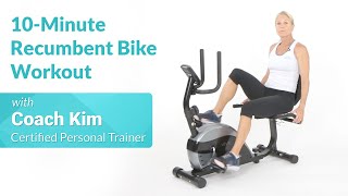 Quick 10Minute Recumbent Bike Workout [upl. by Allesiram]