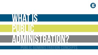 What is Public Administration [upl. by Dong]