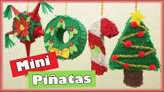 Mini Piñatas Navideñas [upl. by Yrffej822]