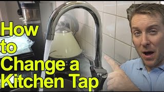 HOW TO CHANGE YOUR KITCHEN TAP  Monobloc Mixer  Plumbing Tips [upl. by Nageam917]