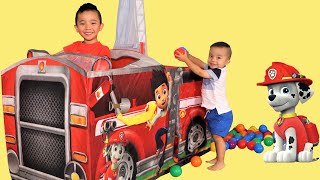 Kaison Firetruck Playtent Fun CKN [upl. by Emera29]