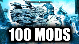 Can You Beat Skyrim with 100 BROKEN MODS [upl. by Heidy321]