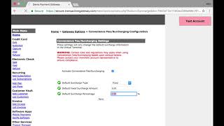 Add a Surcharge or Convenience Fee to Credit Card Processing Sales [upl. by Nyrtak]