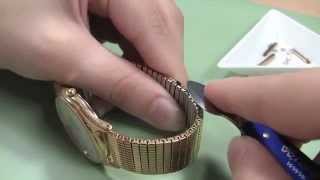 Watch Band Adjusting  How to Remove UClip Expansion Links [upl. by Ferwerda]