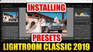 Installing Presets in Lightroom Classic CC 2019 2020  How To Tutorial for XMP amp LR Template Files [upl. by Aikemahs]